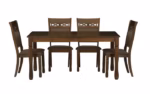 Daksh Solid Sheesham Wood 6 Seater Dining Table Set for Family - Image 2