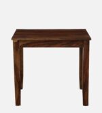 Emery Solid Sheesham Wood Elegant Two Person Dining Table Set - Image 4