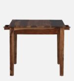 Finley Solid Sheesham Wood Contemporary Small Dining Set - Image 5