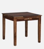 Finley Solid Sheesham Wood Contemporary Small Dining Set - Image 7