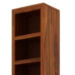 Ira Solid Sheesham Wood Space Saving Bookshelf for Study Room - Image 2