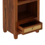 Ira Solid Sheesham Wood Space Saving Bookshelf for Study Room - Image 3