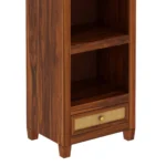 Ira Solid Sheesham Wood Space Saving Bookshelf for Study Room - Image 4