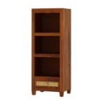 Ira Solid Sheesham Wood Space Saving Bookshelf for Study Room - Image 5