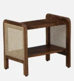 Meadow Solid Sheesham Wood Natural Finish Side Table - Image 5