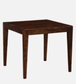 Nolan Solid Sheesham Wood Compact Dining Table with Two Chairs - Image 2