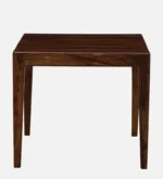 Nolan Solid Sheesham Wood Compact Dining Table with Two Chairs - Image 7