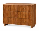 Orvella Solid Sheesham Wood Elegant Storage Drawer Cabinet - Image 2