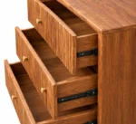 Orvella Solid Sheesham Wood Elegant Storage Drawer Cabinet - Image 5
