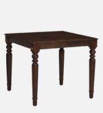 Rowan Solid Sheesham Wood Modern Dining Table and 2 Chairs - Image 6