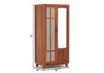 Rowan Wooden Bookshelf with Multiple Storage Shelves - Image 4