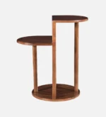 Tavish Solid Sheesham Wood Minimalist Side Table - Image 6
