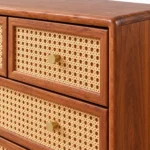 Varen Solid Sheesham Wood Multi Drawer Storage Chest - Image 3