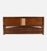 Velora Solid Sheesham Wood Contemporary Box Storage Bed - Image 3