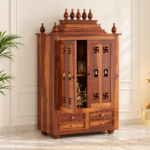 Vian Solid Sheesham Wood Modern Traditional Home Temple