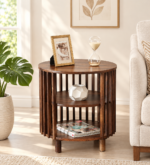 Westlyn Solid Sheesham Wood Nested End Table