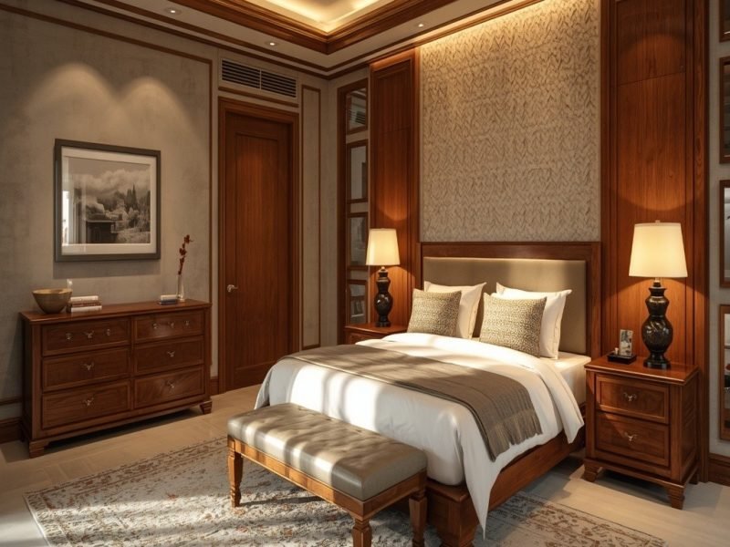 Solid Sheesham Wood King Size Bed with storage boxes for bedroom Sarve Furniture